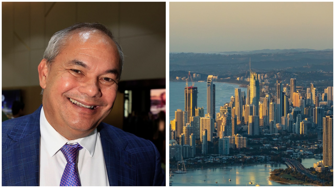 Gold Coast Mayor Tom Tate will present the city’s 32-page submission to the 2032 Olympics and Paralympics Review. Picture: Adam Head / Stephen Brookes