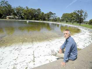 Lismore Lake Pool Action Group public relations officer Tony Beard is calling on council to view the pool as a tourist attraction. Picture: Cathy Adams