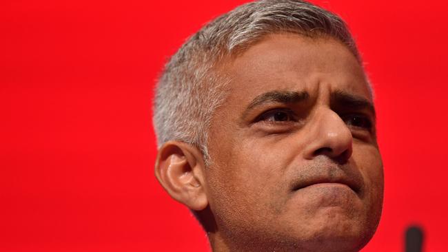 London Mayor Sadiq Khan has wasted no time in sharing his thoughts on President Donald Trump. Picture: Ben Stansall/AFP