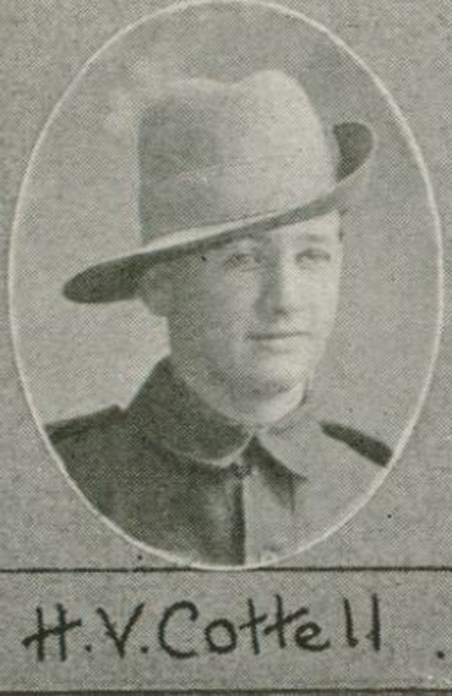 Private Herbert Vincent Cottell