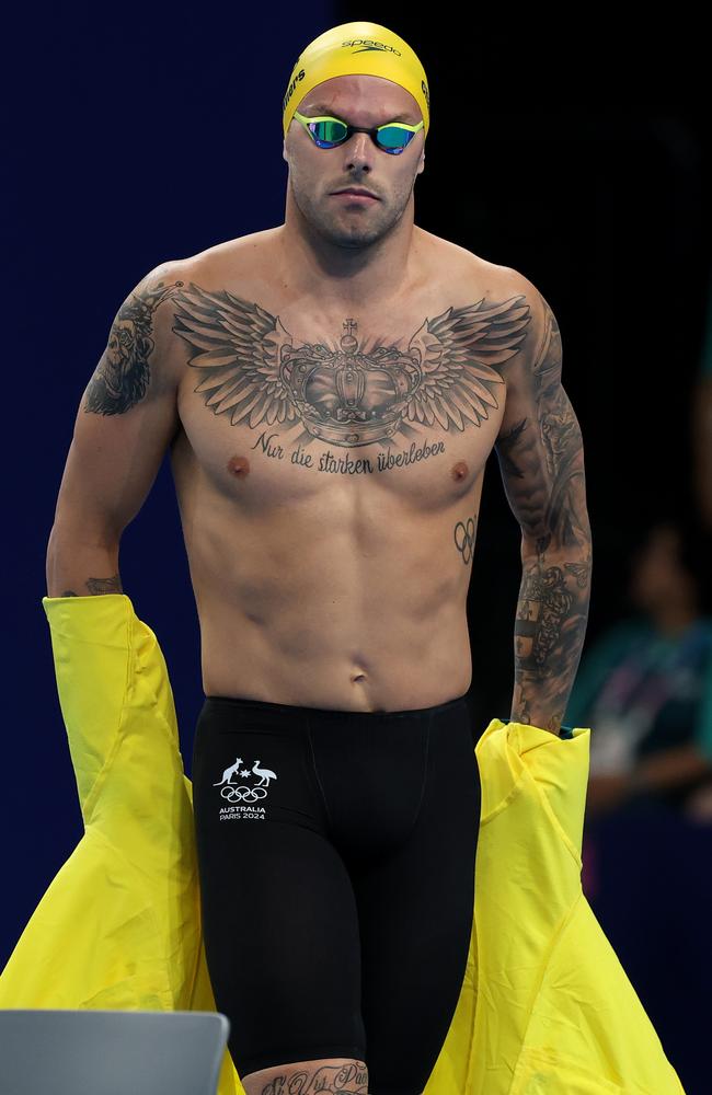 Kyle Chalmers is going for gold in the 100m freestyle at the Paris Olympics. Picture: Adam Head