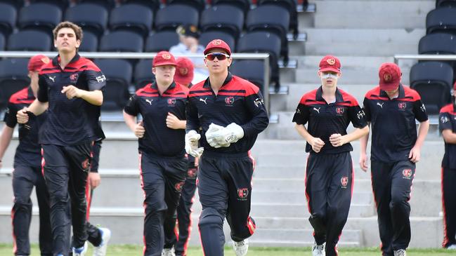 Terrace earlier in the season - they scored a sensational win over TSS. Picture, John Gass