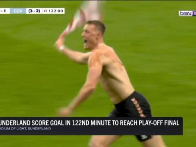 122nd min goal puts Sunderland on brink