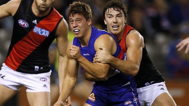 Essendon v Western Bulldogs,AFL football,