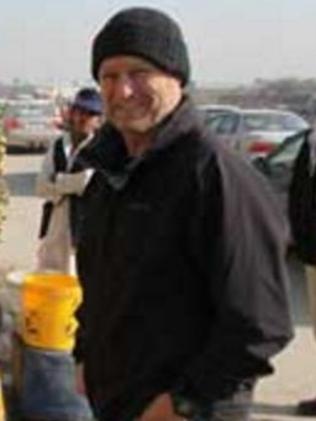 60 Minutes, sound recordist, David 'Tangles' Ballment on a Kabul street.