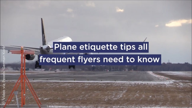 Plane etiquette tips all frequent flyers need to know