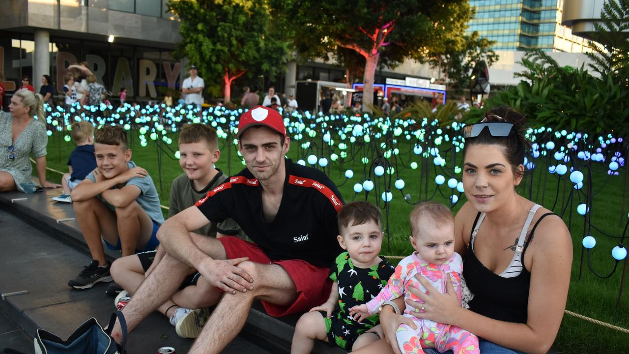 All the lights and magical moments captured at Ipswichâ&#128;&#153;s Nicholas Street Precinct on Sunday 19, December 2021. Picture: Peta McEachern