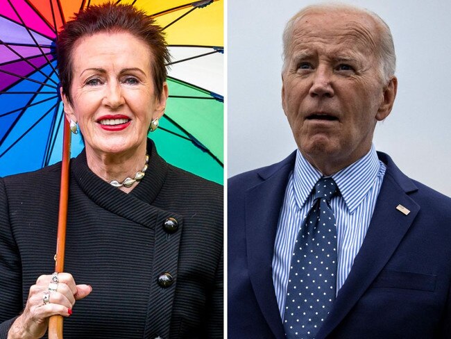 Clover moore and Joe Biden