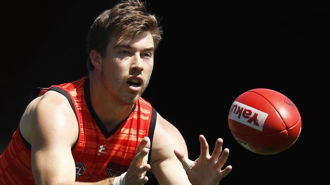 Merrett managed only three games in a frustrating 2020 season due to an ongoing foot issue.