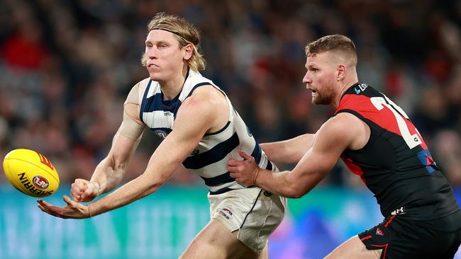 Essendon were chasing tail all night. Picture: Getty Images