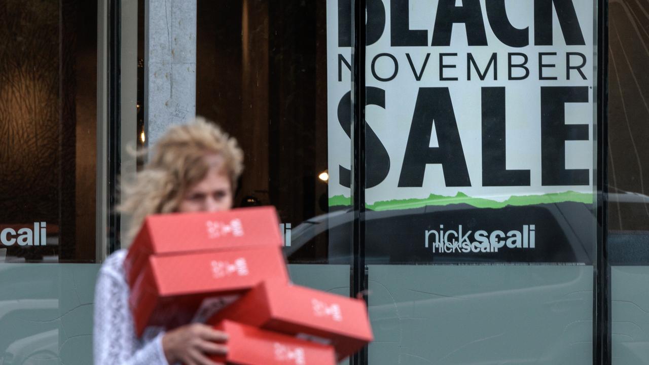 Abs Retail Trade Shoppers Splurge Over Black Friday Sales The Courier Mail