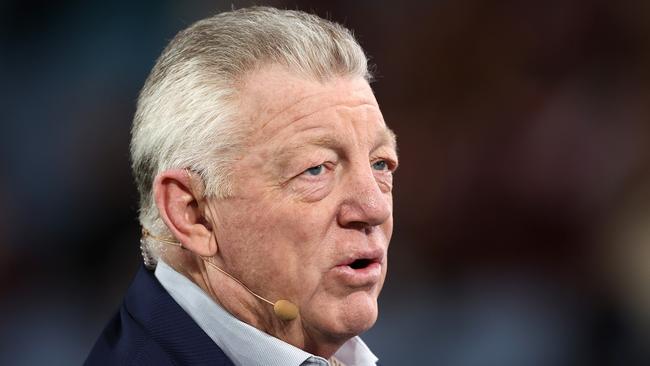 General Manager of the Canterbury-Bankstown Bulldogs and commentator Phil Gould has spent time with the Fainu family. (Photo by Mark Kolbe/Getty Images)