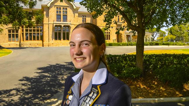 February  04, 2025Scotch College captain Amy Wallace has applied for Teen Parliament. She is advocating for a more unified approach to using AI in schools across the state.Picture: RoyVPhotography