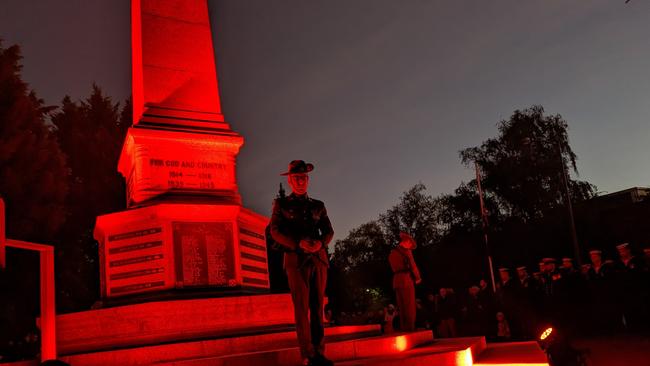 Launceston Dawn Service. Anzac Day 2023. Pictures: Alex Treacy