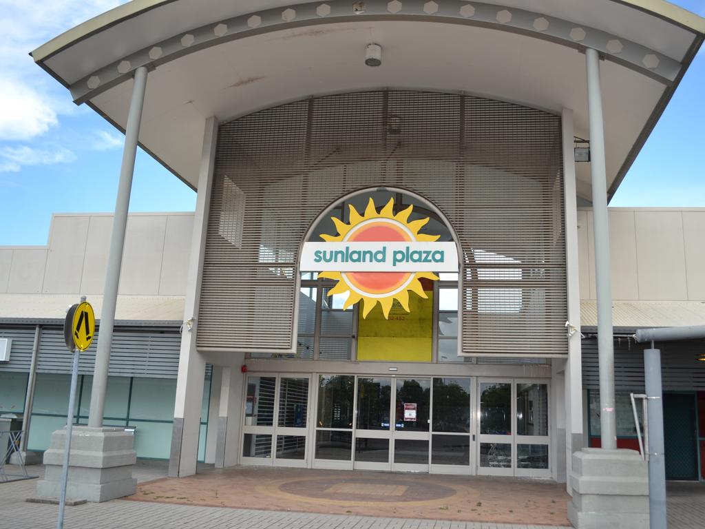 Sunland Plaza in Thuringowa Central where the supermarket closed in 2014.