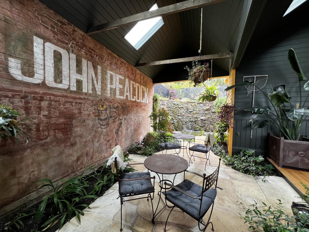 Indoor garden, Ship Inn at Stanley. Picture: Philip Young