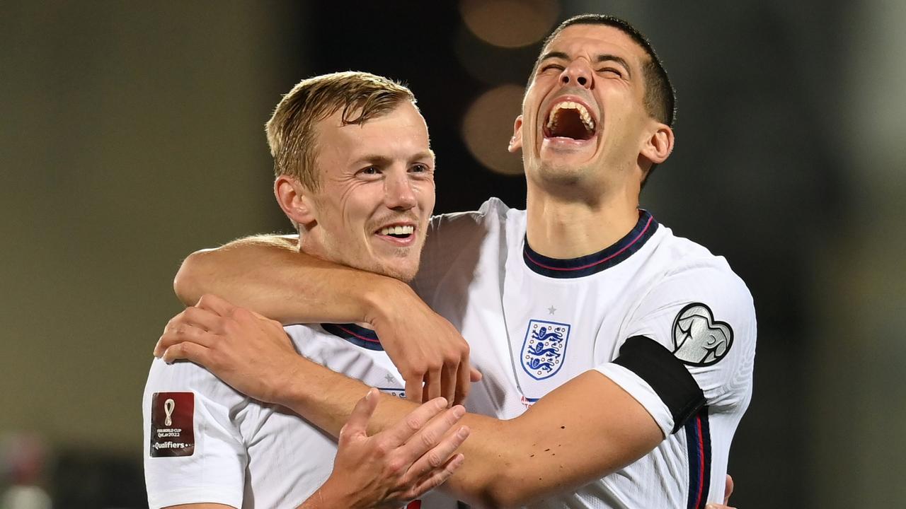 It was party time for England as five different players scored against Andorra.