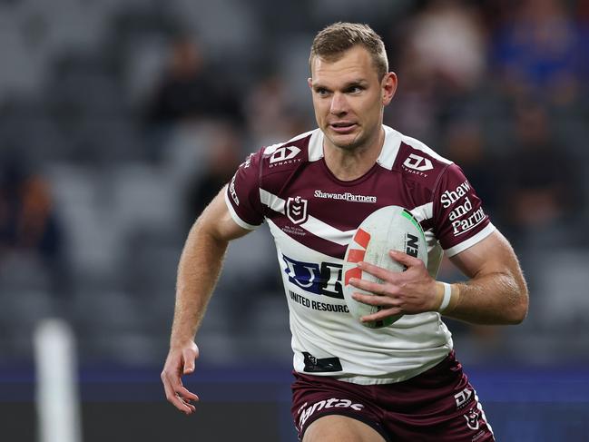 Tom Trbojevic is one of three Sea Eagles set to miss Round 13 through injury. Picture: Getty Images