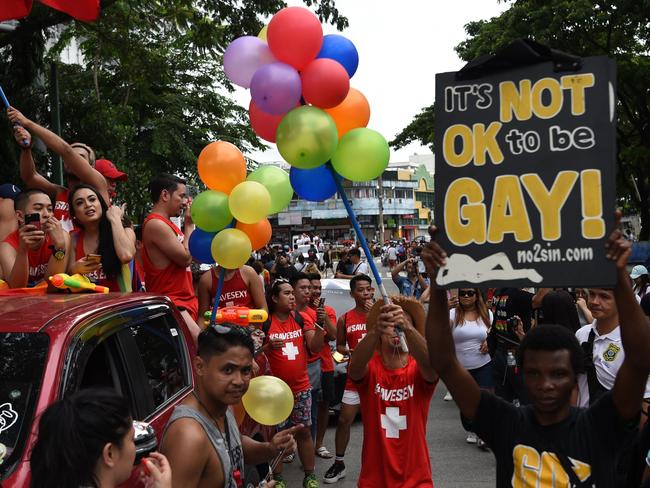 Thousands Of Manila Pride Marchers Demand Equal Rights As The