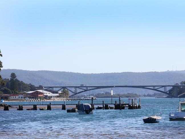 The Rip Bridge Booker Bay on the Central Coast. Pictured: AAP Image/Sue Graham