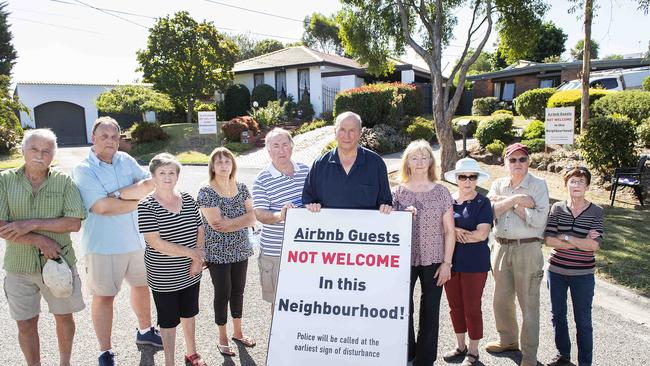 A street of Mooroolbark residents were at their wits end about a house being used as an Airbnb in 2019. Picture: Ellen Smith