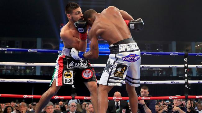 Carlos Ocampo (left) is rated a dangerous Mexican opponent for Tszyu.