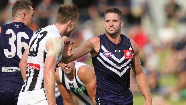 Jesse Hogan’s JLT Community Series debut for the Dockers left a lot to be desire from a SuperCoach perspective