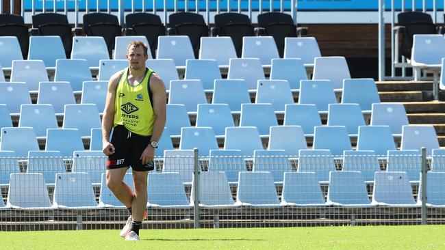 The NRL veteran will play one final game for the Sharks. Photo: Brett Costello