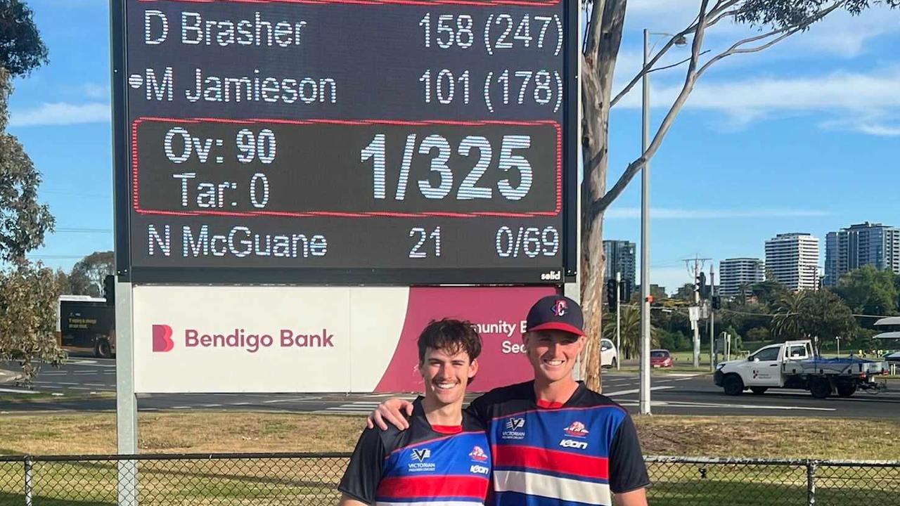 Young gun’s maiden ton, Shield hopeful goes big