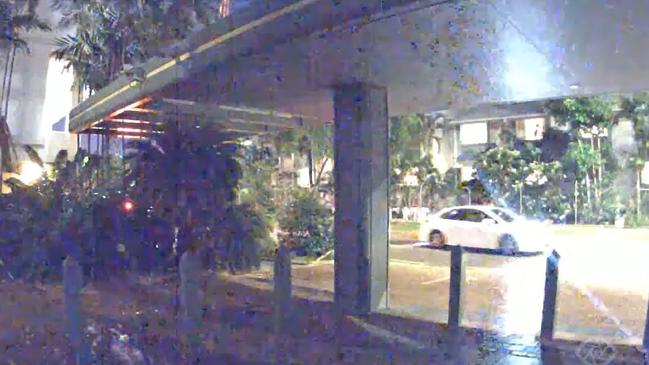 NT Police released CCTV of an alleged hit and run on Lindsay St, at 8pm Tuesday February 15. Police confirmed they arrested and charged a 52-year-old man in the Northern Suburbs in relation to the hit and run crash.