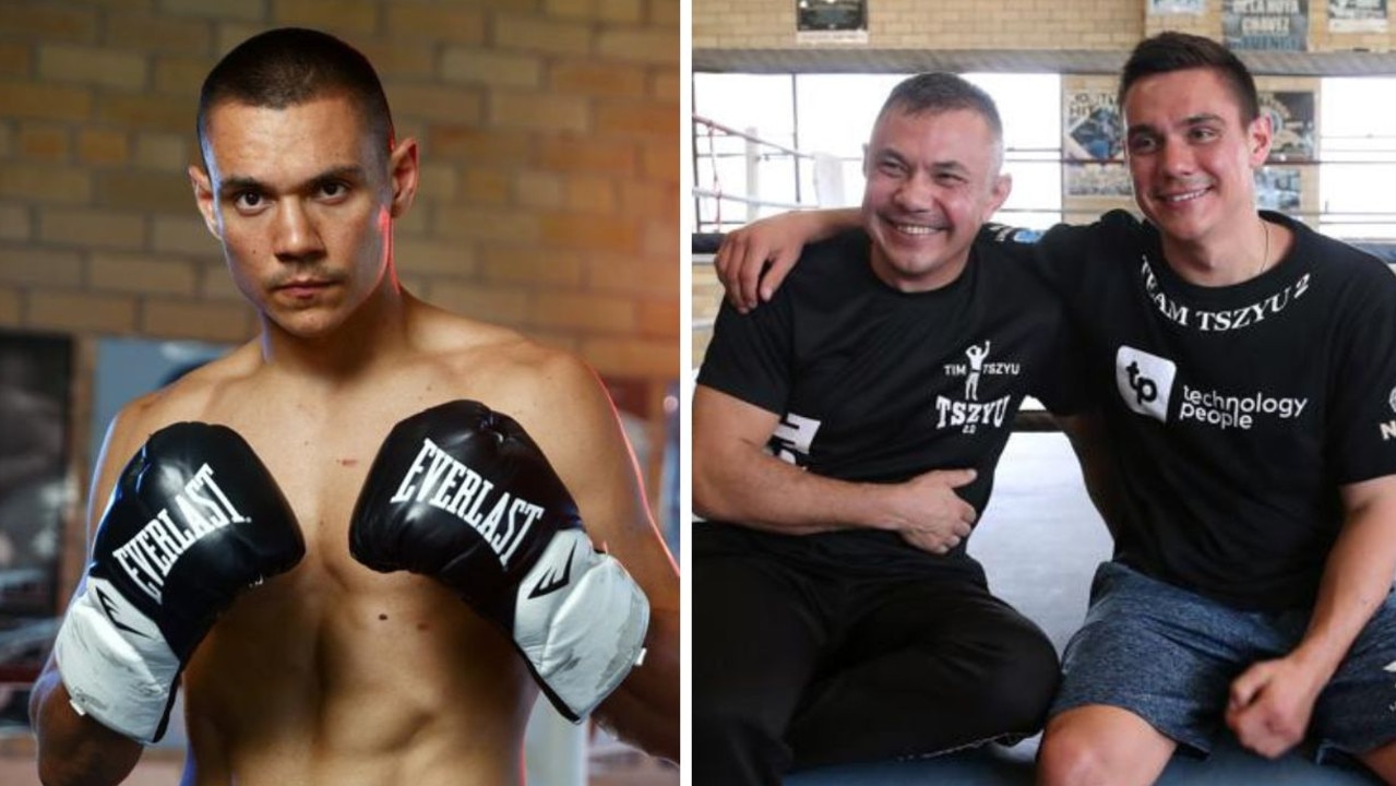 Tim Tszyu with dad Kostya.