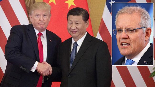 Scott Morrison faces a big test of negoitaitng between the US and China.