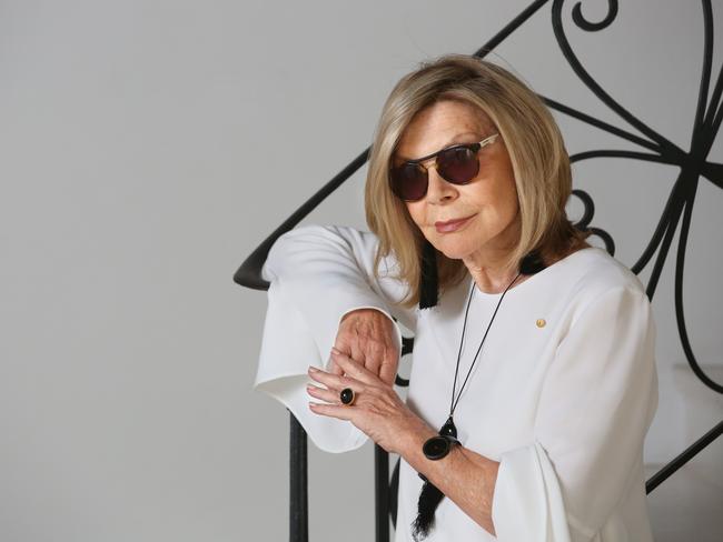 Carla Zampatti worked hard to build her eponymous fashion label. Picture: Bob Barker