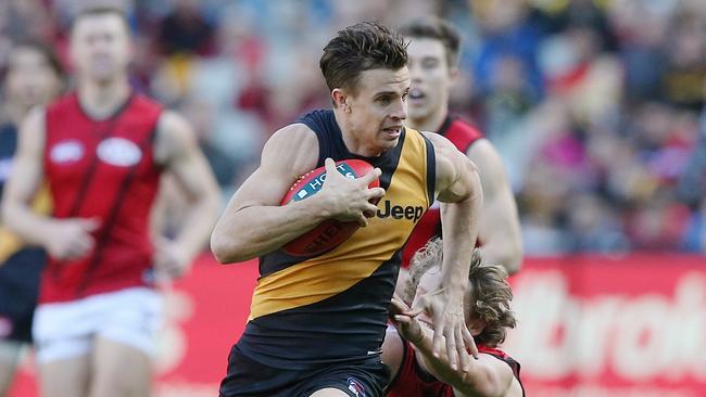 Richmond has to consider any offer for Brett Deledio. Picture: Wayne Ludbey