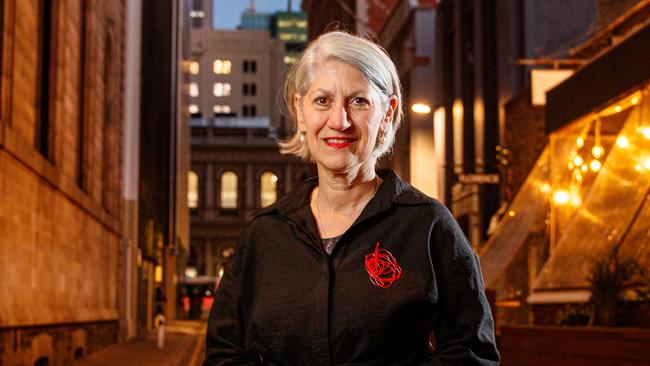 Adelaide Lord Mayor Sandy Verschoor was behind a push to declare a climate change emergency. Picture: Matt Turner