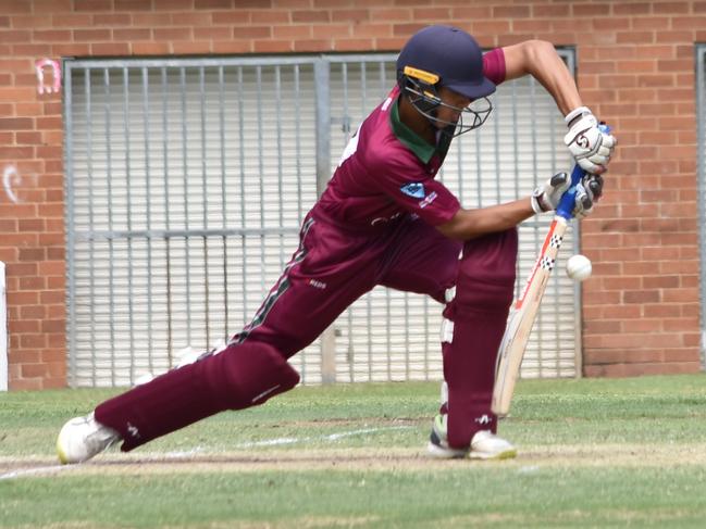 Satva Shah during his 94 for Gordon. Picture: Sean Teuma