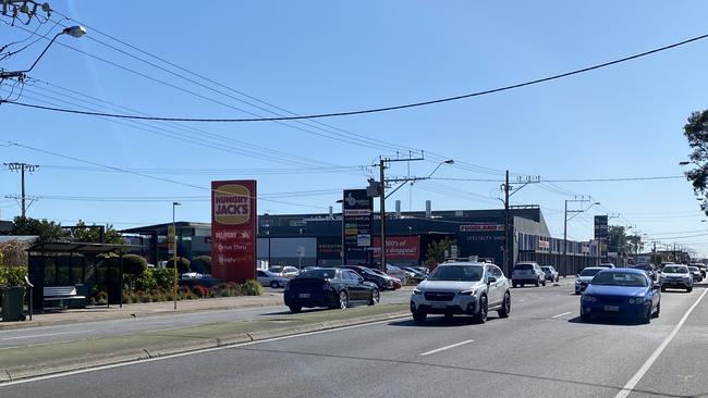 The T-junction at Brighton Road and Edwards Street, South Brighton. Picture: Rachel Moore