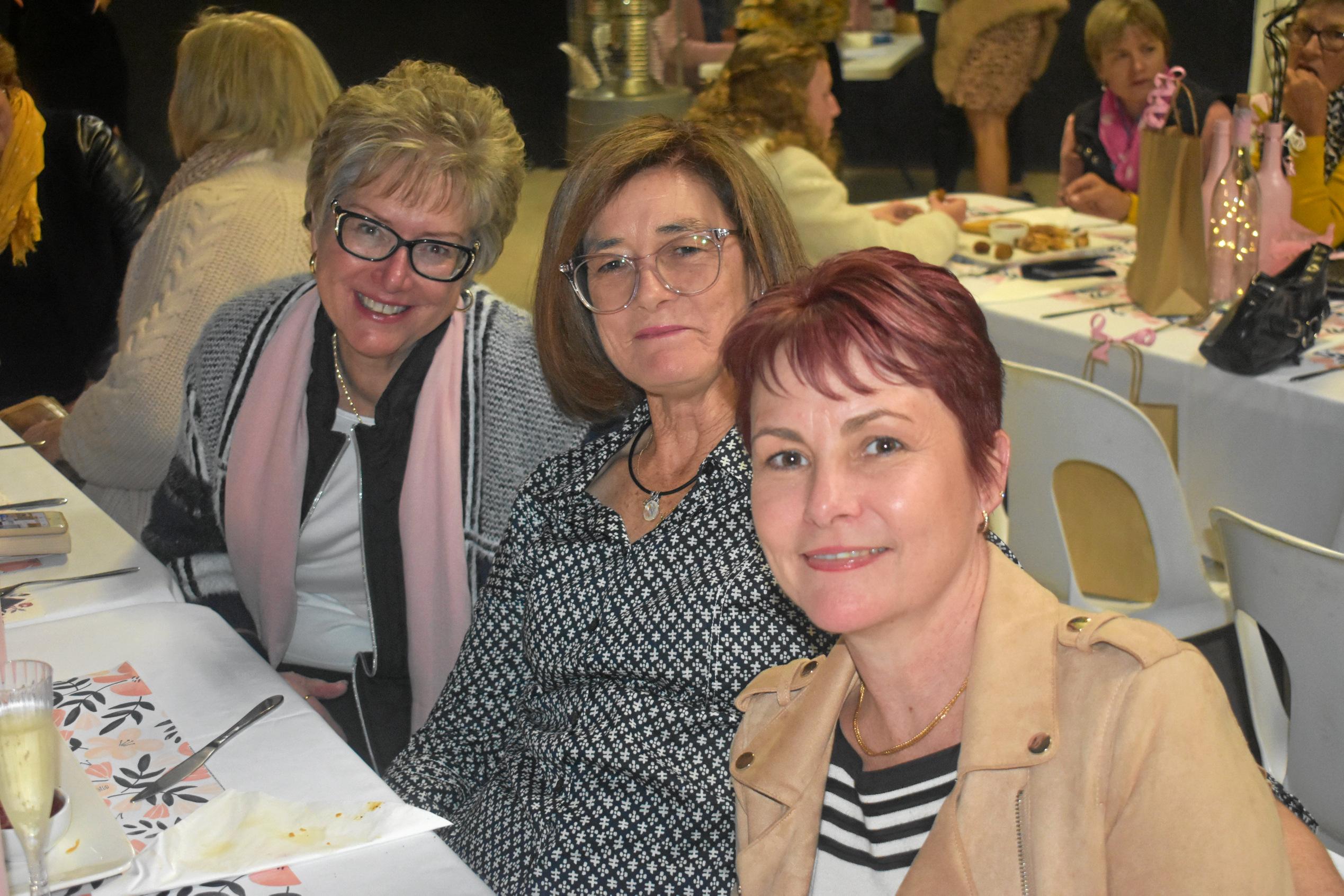 Jude Kelly, Marion Lucht and Jane Nunn. Picture: Jorja McDonnell