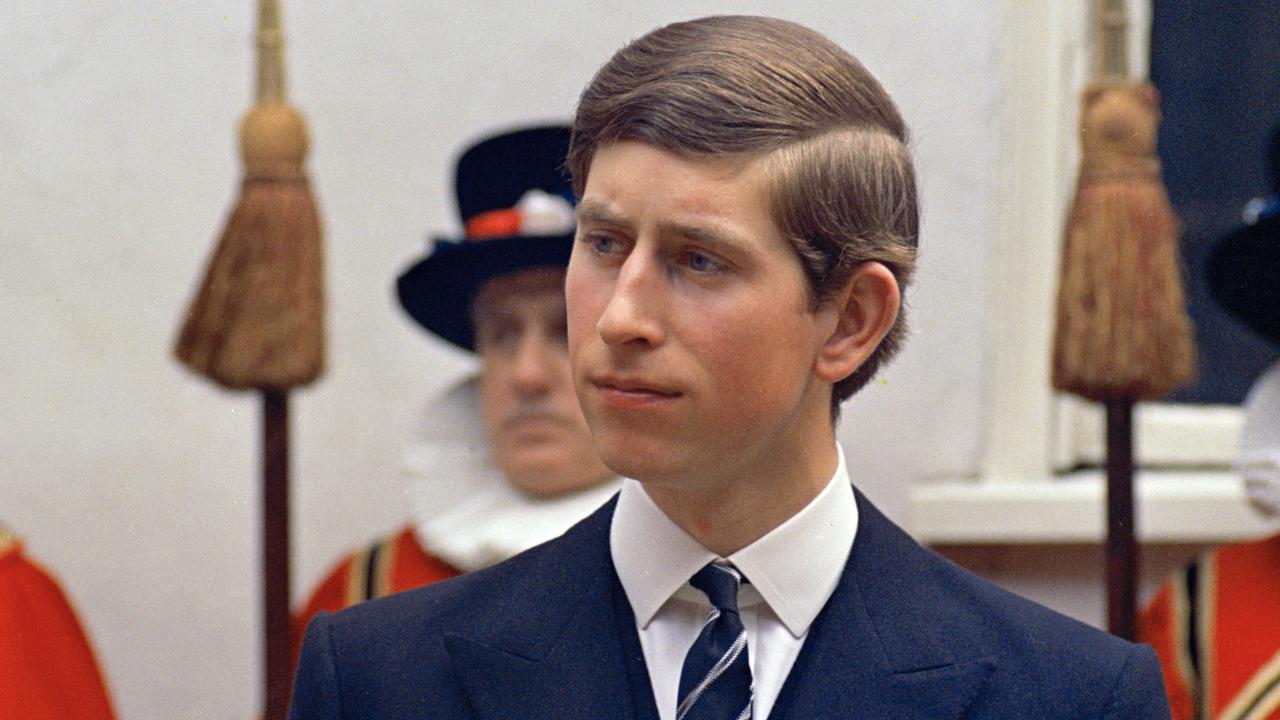 Prince Charles in 1968. Picture: AP