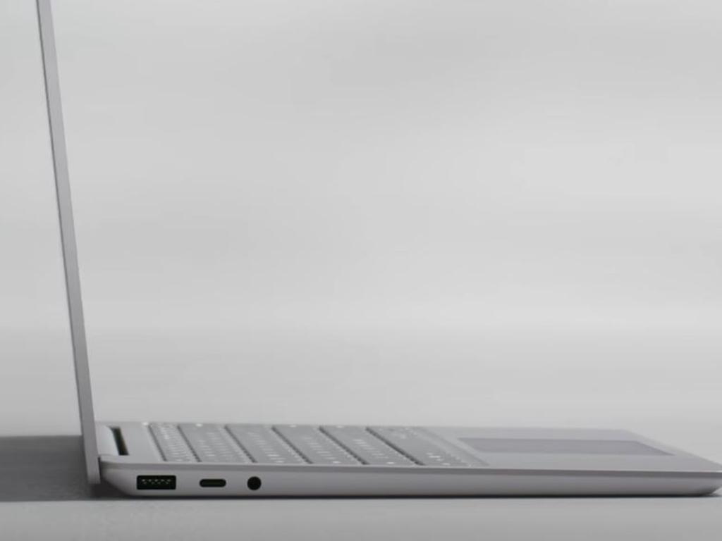 The Surface Laptop Go has a USB-A and a USB-C port, as well as a headphone jack and Microsoft's proprietary Surface connector.