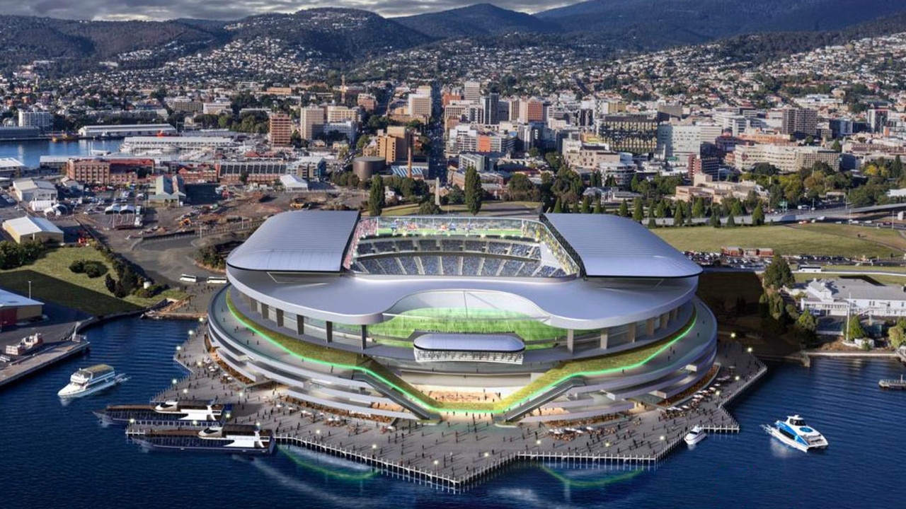 The new stadium plans by Philp Lighton Architects.
