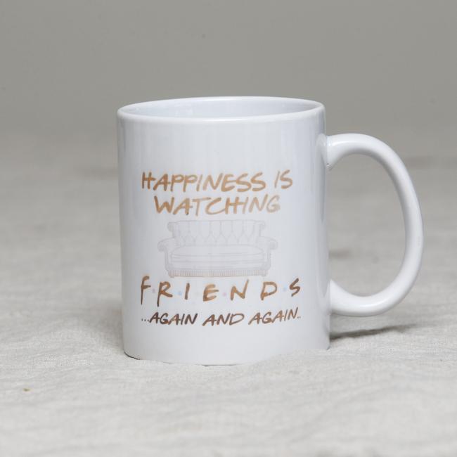 A Friends mug is happiness. Picture: John Appleyard