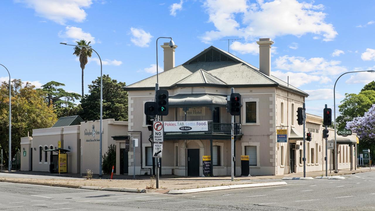 Buckingham Arms Hotel - 1-9 Walkerville Tce, Gilberton. Supplied by Colliers