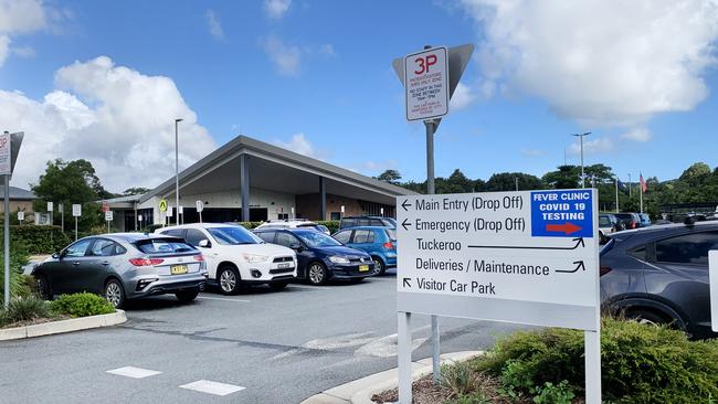 Byron Bay Hospital is continuing to operate a COVID testing clinic. Picture: NCA NewsWire / Scott Powick
