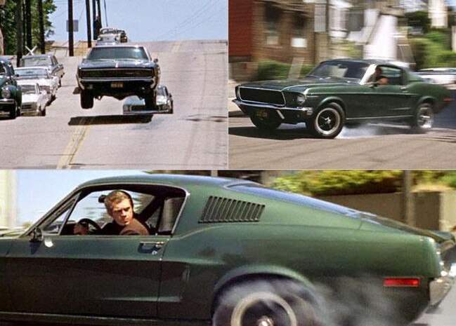 Three moments from Bullitt’s brilliant car chase.