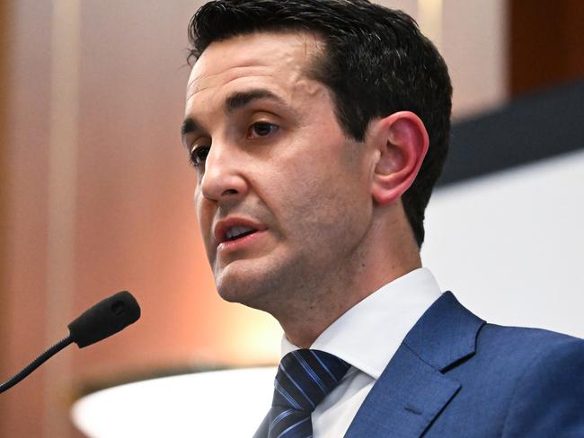 Queensland Leader of the Opposition David Crisafulli. Picture: Dan Peled