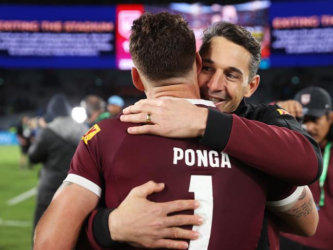 Billy Slater was among the first to call Kalyn Ponga after his injury. Picture: Getty Images