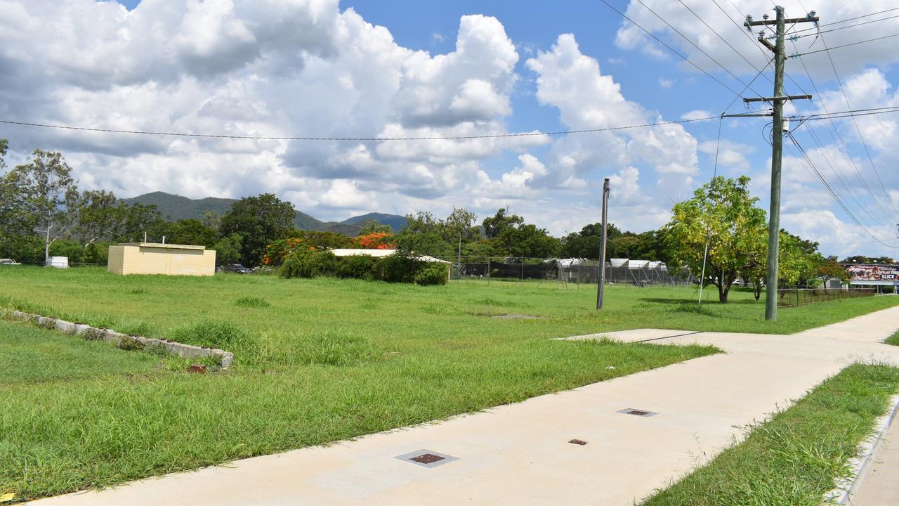 The former Parkhurst Tennis Club land off the highway, taken in January 2023.