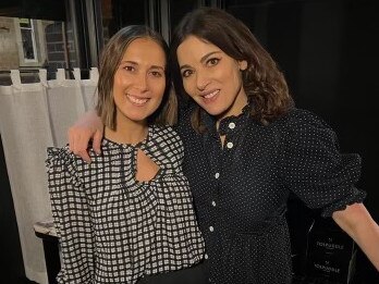 Nigella Lawson with Laura Sharrad at Fugazzi in 2022. Picture: Supplied/ Laura Sharrad