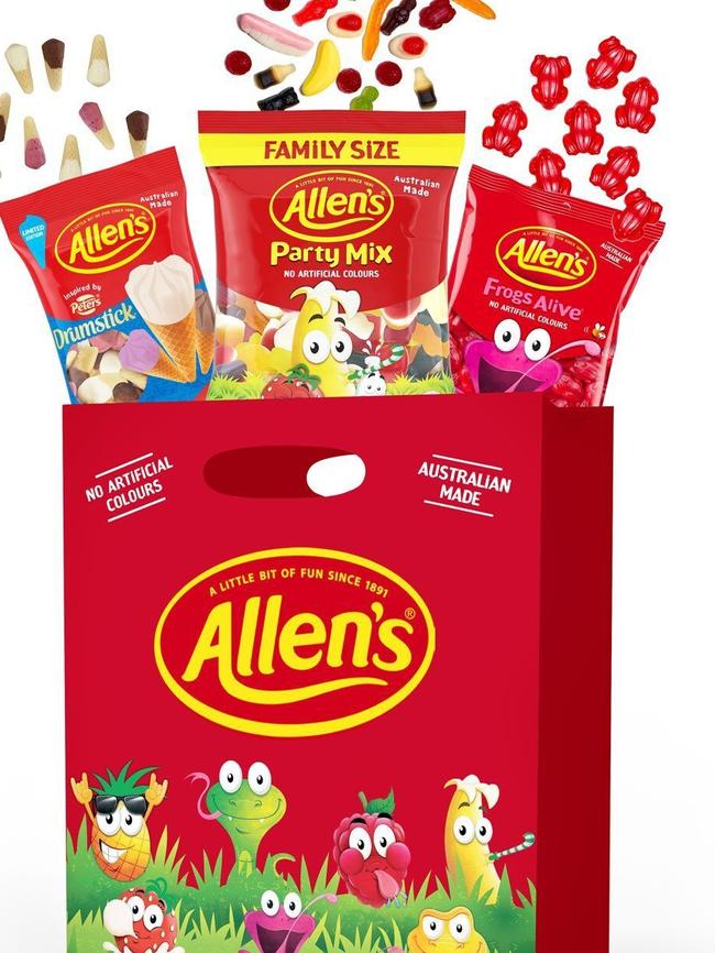 Allen's Lollies showbag